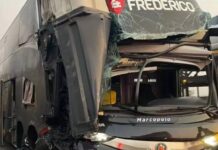 Ônibus da dupla João Neto e Frederico sofre acidente em rodovia