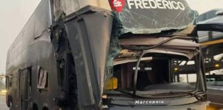 Ônibus da dupla João Neto e Frederico sofre acidente em rodovia