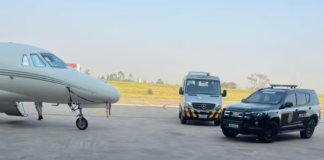 Aeronave ligada a Gusttavo Lima alvo de operação policial segue em aeroporto do interior de SP impedida de voar