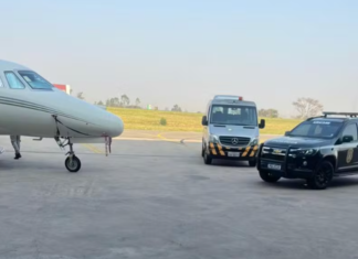 Aeronave ligada a Gusttavo Lima alvo de operação policial segue em aeroporto do interior de SP impedida de voar