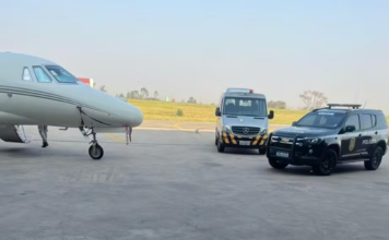 Aeronave ligada a Gusttavo Lima alvo de operação policial segue em aeroporto do interior de SP impedida de voar