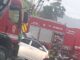 Grave acidente entre carro e ônibus bloqueia rodovia em Franco da Rocha