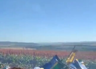 Aeronave da Esquadrilha da Fumaça cai em Santa Rita do Passa Quatro