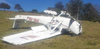 Avião de pequeno porte cai próximo à Rodovia Anhanguera em Jundiaí