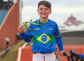 Jundiaí conquista cinco pódios no Campeonato Brasileiro de BMX Racing