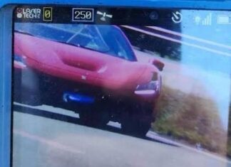 Ferrari é flagrada a mais de 200 km/h durante operação da Polícia Militar Rodoviária na SP-147