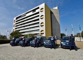Guarda Municipal de Jundiaí recebe reforço com cinco novas viaturas.