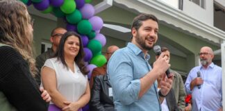 Prefeito Paulo Finamore inaugura novo berçário para atender crianças entre 6 meses e 2 anos de idade