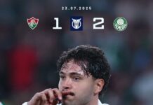 Palmeiras vira sobre o Fluminense no Maracanã e sobe no Brasileirão