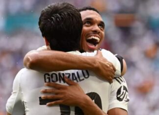 O Real Madrid está nas quartas de final do Mundial de Clubes.