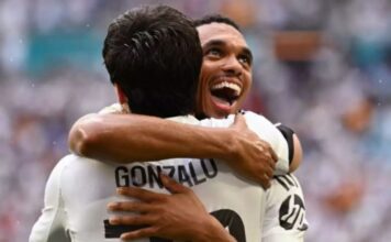 O Real Madrid está nas quartas de final do Mundial de Clubes.