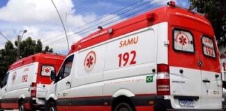 Motorista colide com defensa metálica na Avenida Bertioga em Várzea Paulista