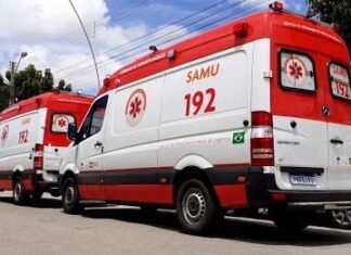 Motorista colide com defensa metálica na Avenida Bertioga em Várzea Paulista