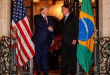 “Deixem Bolsonaro em paz”, diz Trump ao criticar ação contra ex-presidente