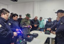 GCM de Várzea Paulista realiza treinamento com foco em técnicas de menor potencial ofensivo