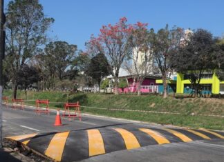 Obra concluída na Av. João Amato reforça segurança viária em Campo Limpo Paulista