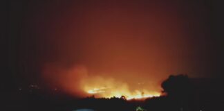 Defesa Civil e Bombeiros controlam incêndio em vegetação em Várzea Paulista