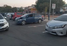 Motorista passa mal e causa acidente em área de lazer em Várzea Paulista