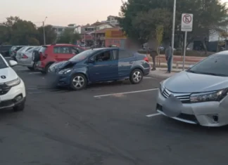 Motorista passa mal e causa acidente em área de lazer em Várzea Paulista