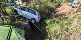 Acidente na região do Marsola assusta motoristas em Campo Limpo Paulista