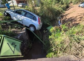 Acidente na região do Marsola assusta motoristas em Campo Limpo Paulista
