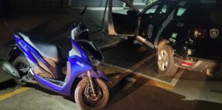 Guarda Municipal recupera moto furtada enquanto vítima comprava leite para o filho em Campo Limpo Paulista