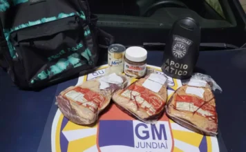 Homem é preso com três peças de picanha furtadas, um pote de nutella e leite condensado