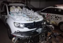 Polícia Militar estoura estoque de drogas em Louveira: mais de mil porções apreendidas e jovem de 18 anos preso em flagrante