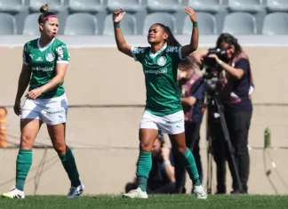 Palmeiras goleia o Flamengo e garante vaga na semifinal do Brasileirão Feminino