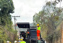 Prefeitura de Jarinu realiza recapeamento da Estrada Municipal Atilio Squizato