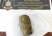 Visitante é flagrada tentando entrar com droga no CDP de Jundiaí