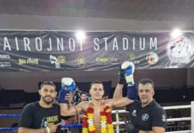 Atleta Matheus Antognoli estreia no semi-profissional com vitória no Muay Thai
