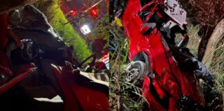 Rápida ação do Corpo de Bombeiros salva motorista na Marginal do Rio Jundiaí