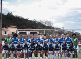 Cruzeiro realiza treino oficial em Louveira antes da semifinal do Brasileirão Feminino