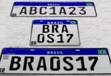 Congresso avalia retorno de município e estado nas placas de veículos