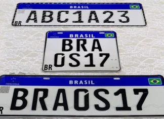 Congresso avalia retorno de município e estado nas placas de veículos