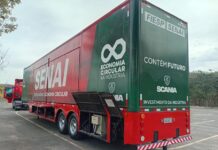Carreta da economia circular do Senai fica em Itupeva nesta terça e quarta-feira, dias 5 e 6