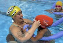 Itupeva: Crianças do CRAS Hortênsias iniciam curso de natação em parceria com academia local