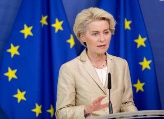 Avião da chefe da UE sofre bloqueio de GPS e Rússia é suspeita