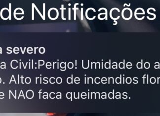 Defesa Civil emite alerta de baixa umidade do ar em Campo Limpo Paulista e região