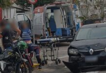 Motociclista Fica Ferido em Colisão com Automóvel em Jundiaí