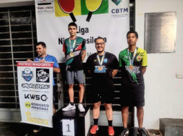 Atleta de Campo Limpo Paulista conquista ouro na Liga Nipo de Tênis de Mesa